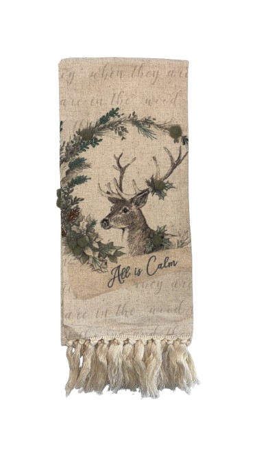 Dish Towel - Holly and Ivy