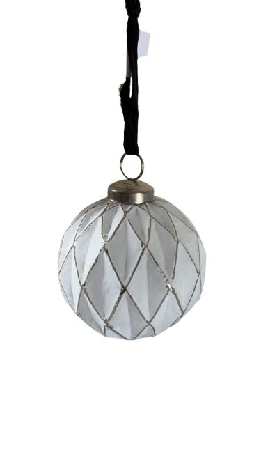 White/Silver Ornament