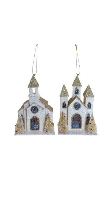 LED Church Ornament