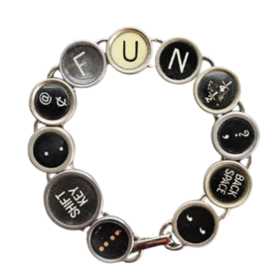 Typewriter Bracelet
