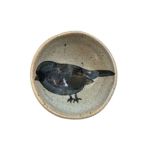 Stoneware Dish, bird