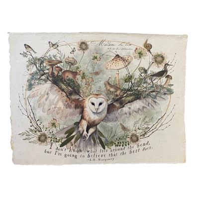 Artisan Tapestry, owl