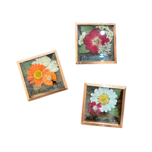 McKinney Flower Magnet