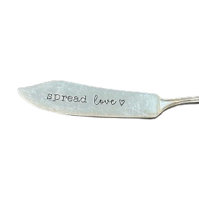 Vintage Stamped Butter Knife