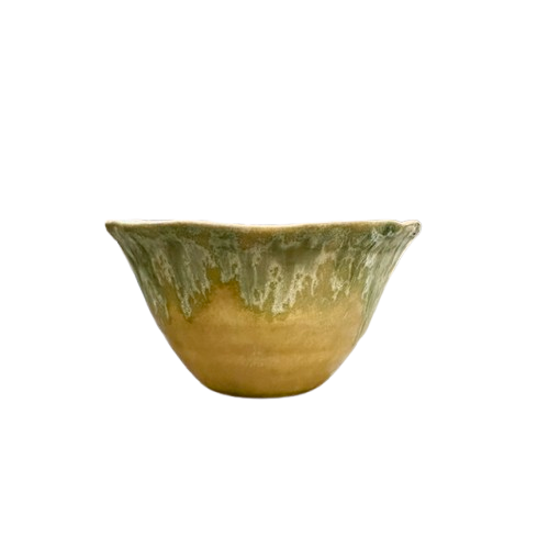 Crackle Glaze Stoneware Bowl