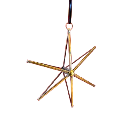 Hanging Glass Star