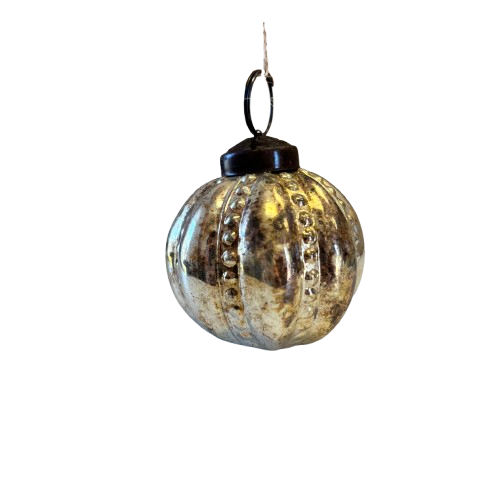 Silver Ball Ornament