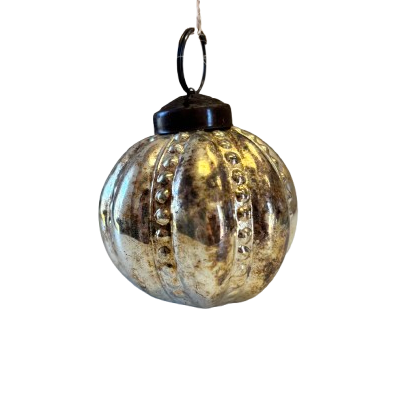 Silver Ball Ornament