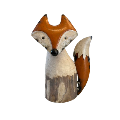 Wood and Metal Fox