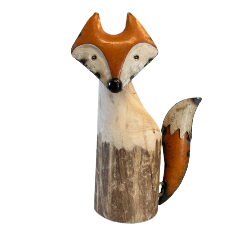Wood and Metal Fox
