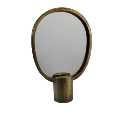 Gold Tabletop Mirror