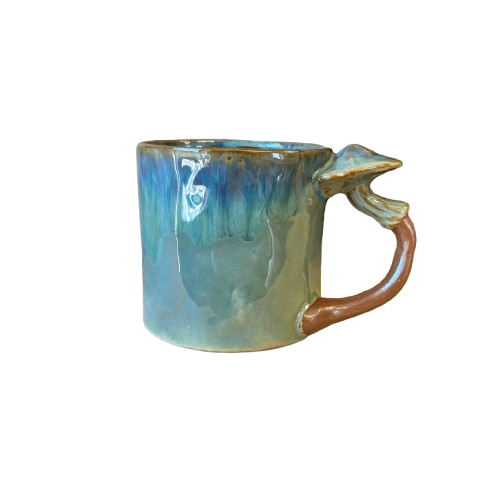 Stoneware Mushroom Mug