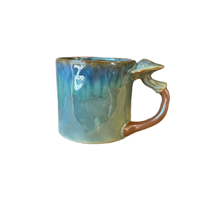 Stoneware Mushroom Mug
