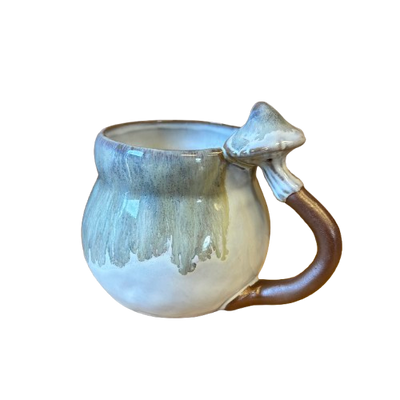 Stoneware Mushroom Mug