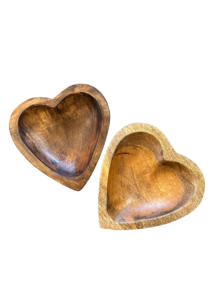 Wooden Heart Bowl (small)