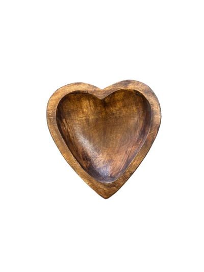 Wooden Heart Bowl (small)