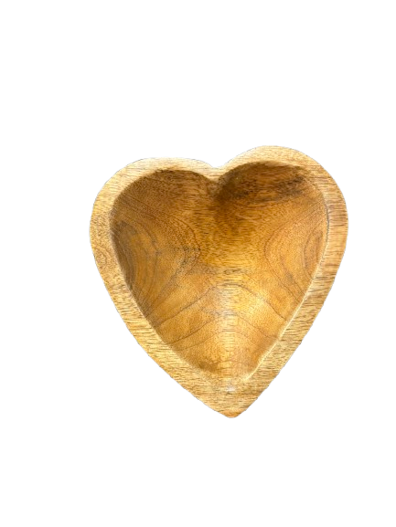 Wooden Heart Bowl (small)