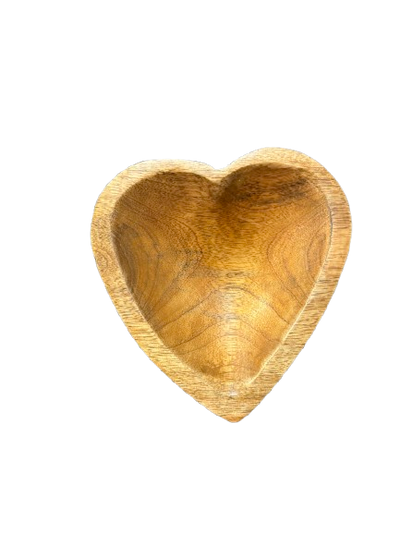 Wooden Heart Bowl (small)