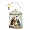 Ceramic Ornament, oh holy night