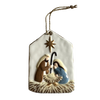 Ceramic Ornament, holy family