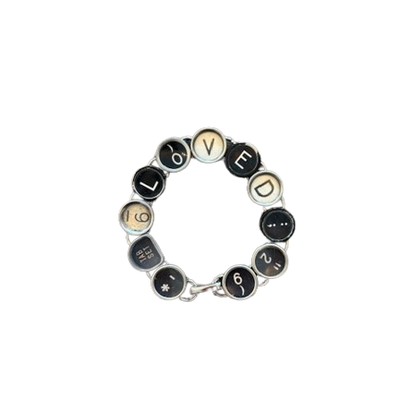 Typewriter Bracelet