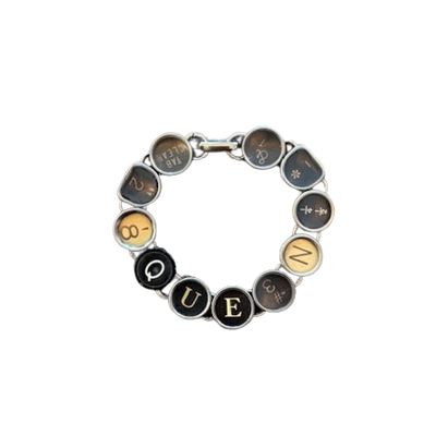 Typewriter Bracelet