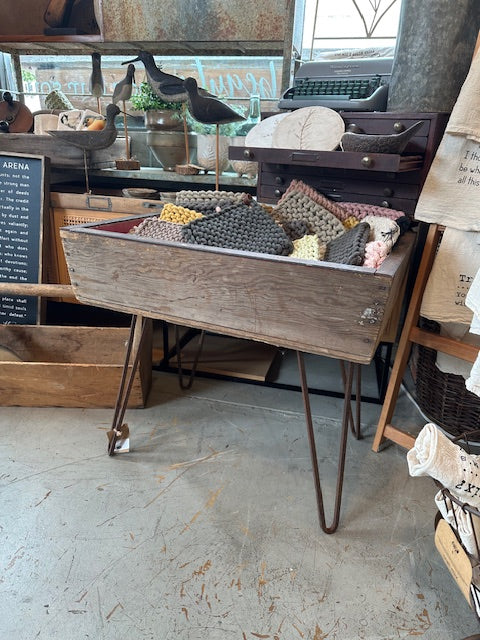 Trough with Hairpin Legs