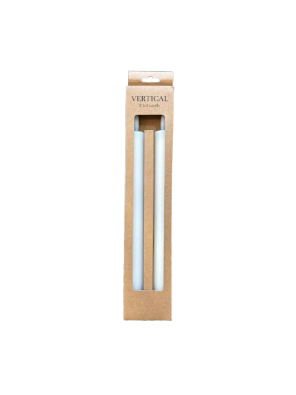LED Wax Taper Candle, set of 2
