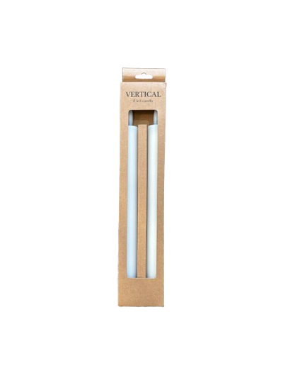 LED Wax Taper Candle, set of 2