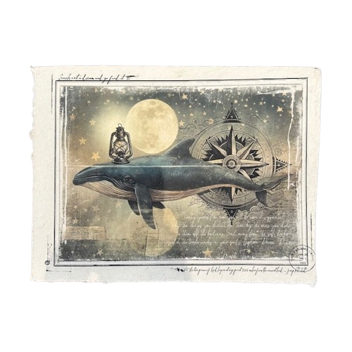 12x16 Artisan Paper Print, search out a dream