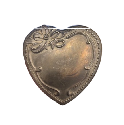 Silver Plated Heart Box