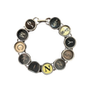Typewriter Key Bracelet "McKinney"