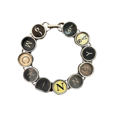Typewriter Bracelet