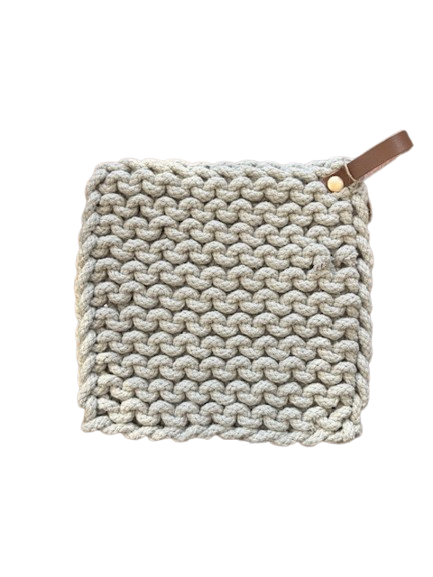 Crochet Pot Holder, flora