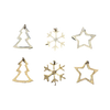 Gold or Silver Ornament Tag