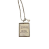 Literary Quote Necklace - Once You Are Real