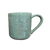 Stoneware Pine Mug, aqua