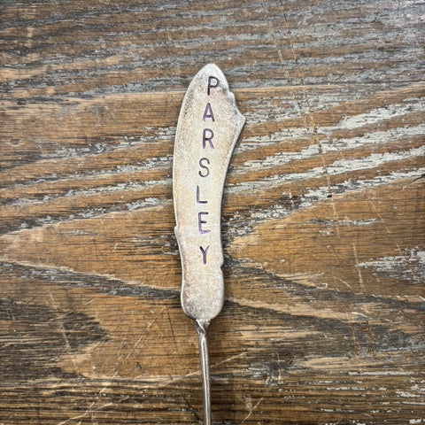 Butter Knife Garden Marker