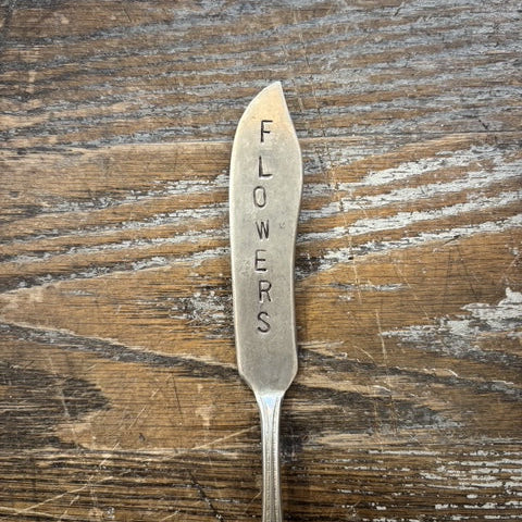 Butter Knife Garden Marker