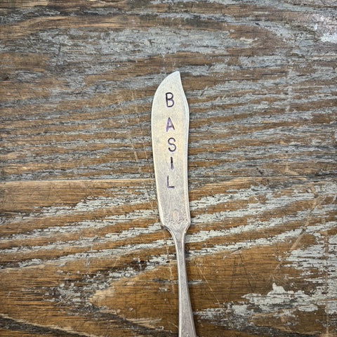 Butter Knife Garden Marker