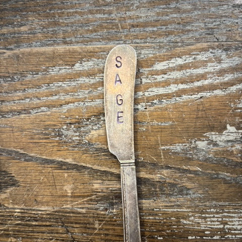 Butter Knife Garden Marker