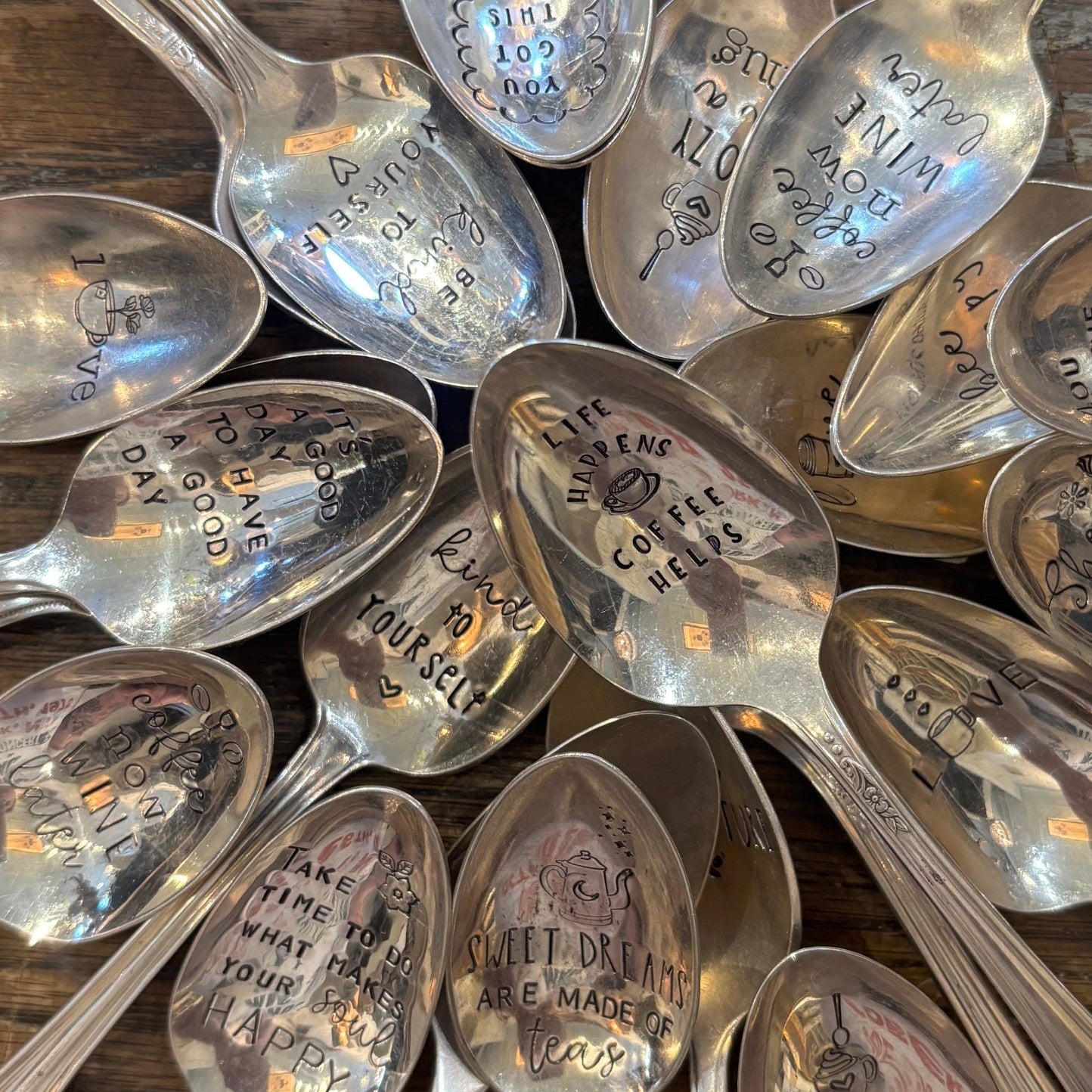 Vintage Stamped Spoon