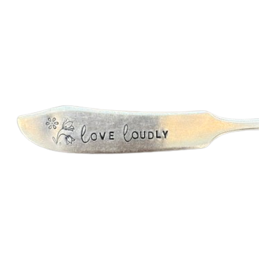 Vintage Stamped Butter Knife