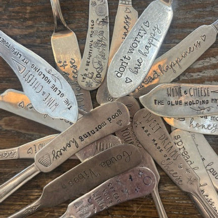 Vintage Stamped Butter Knife