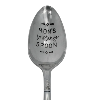 Vintage Stamped Serving Spoon