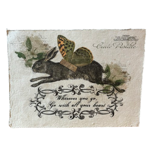 12x16 Artisan Paper Print, wherever you go