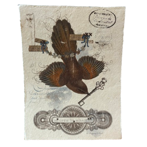 12x16 Artisan Paper Print, be open to miracles