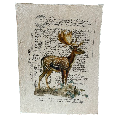 12x16 Artisan Paper Print, everything around me beautiful