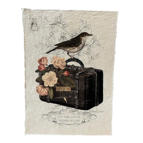 12x16 Artisan Paper Print, it's the little things