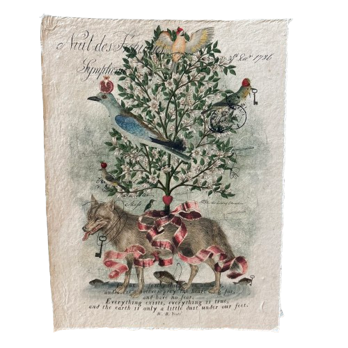 12x16 Artisan Paper Print, everything exists